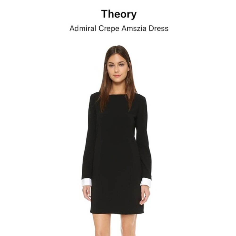 NWT Theory dress | Admiral Crepe Amszia Dress | Size 4